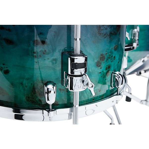 TAMA Starclassic Walnut/Birch 5-Piece Shell Pack with 22" Bass Drum and Chrome Hardware Nebula Mappa Burl Fade