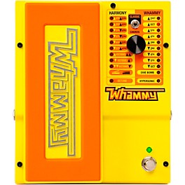 DigiTech MonoNeon Whammy Signature Whammy Effects Pedal Yellow and Orange