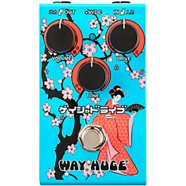 Way Huge Electronics Smalls Geisha Drive Effects Pedal Blue