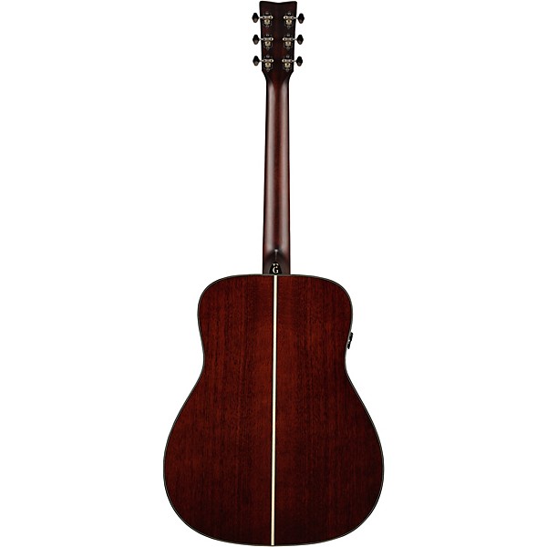 Yamaha FG9 MX Mahogany Dreadnought Acoustic-Electric Guitar Natural