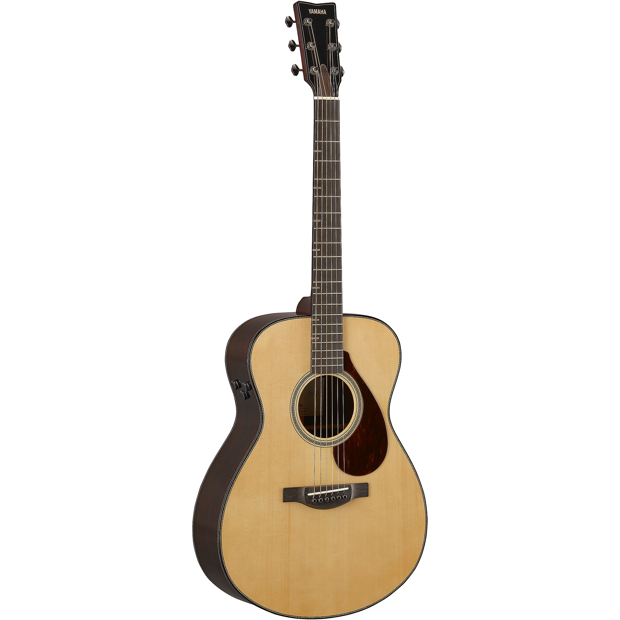 Platinum Yamaha FS9 RX Rosewood Concert Acoustic-Electric Guitar