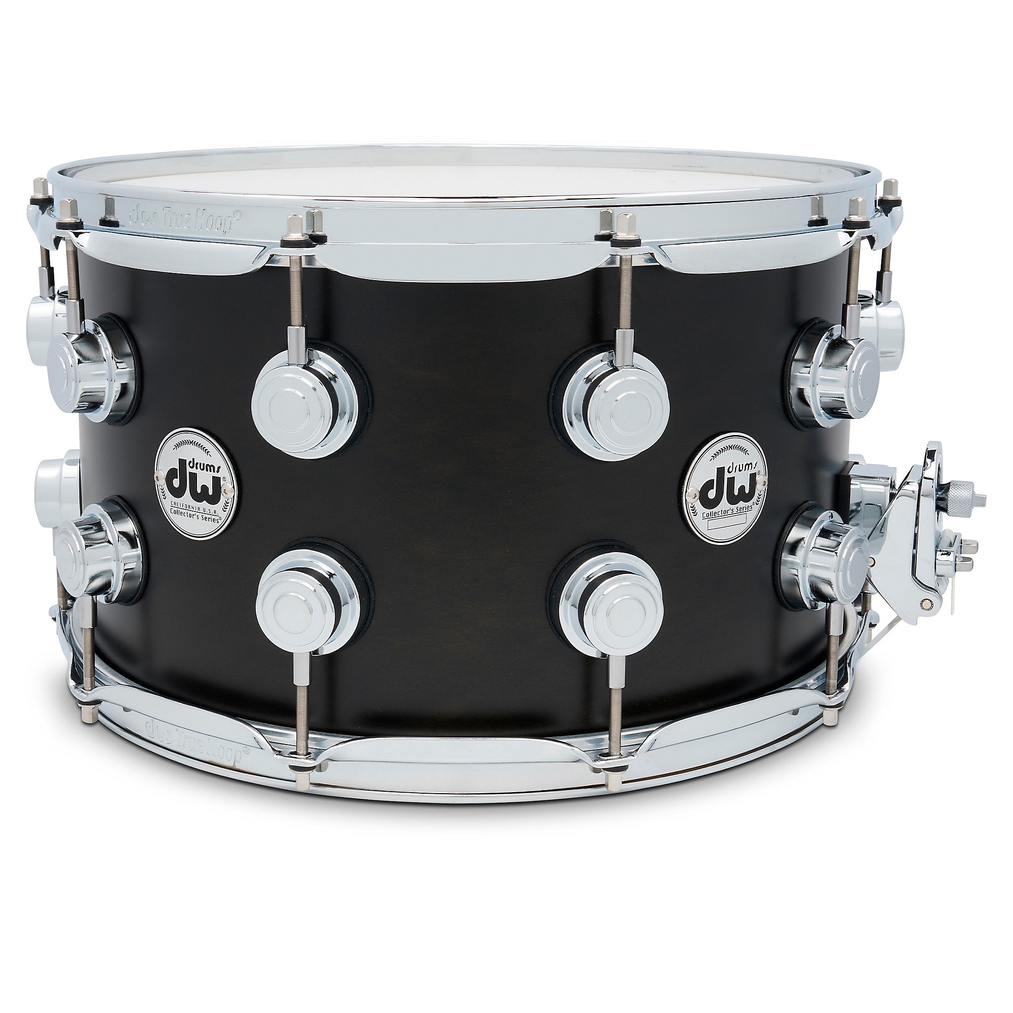 DW Collectors Series SSC Satin Oil Snare With Chrome Hardware 14 x