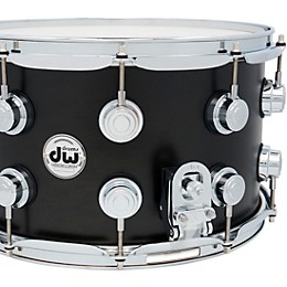 DW Collectors Series SSC Satin Oil Snare With Chrome Hardware 14 x 8 in. Satin Oil Ebony