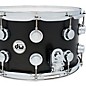 DW Collectors Series SSC Satin Oil Snare With Chrome Hardware 14 x 8 in. Satin Oil Ebony