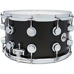 DW Collectors Series SSC Satin Oil Snare With Chrome Hardware 14 x 8 in. Satin Oil Ebony