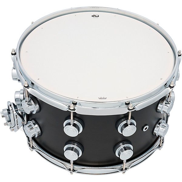 DW Collectors Series SSC Satin Oil Snare With Chrome Hardware 14 x 8 in. Satin Oil Ebony