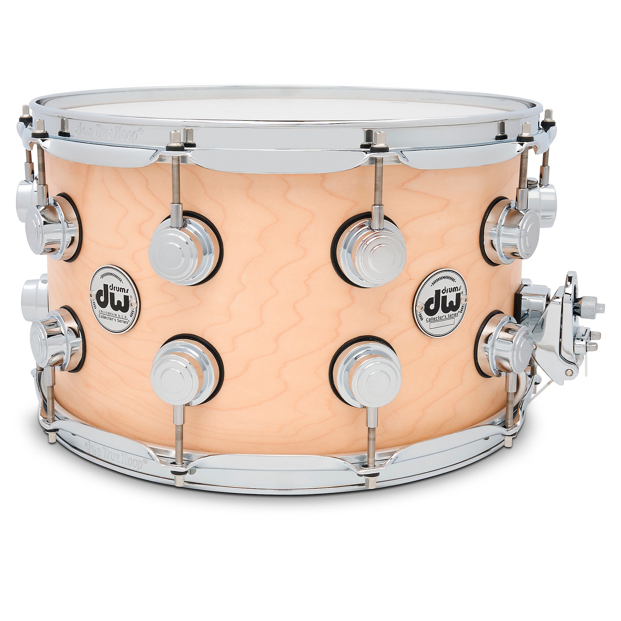 DW Collectors Series SSC Satin Oil Snare With Chrome