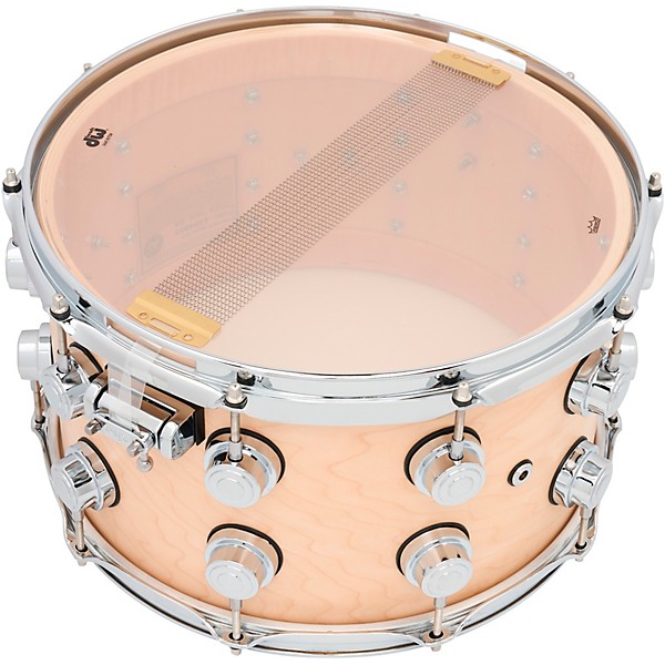 DW Collectors Series SSC Satin Oil Snare With Chrome Hardware 14 x 8 in. Satin Oil Natural