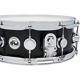 DW Collectors Series SSC Satin Oil Snare With Chrome Hardware 14 x 5 in. Satin Oil Ebony