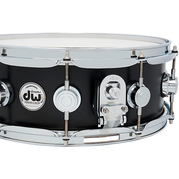 DW Collectors Series SSC Satin Oil Snare With Chrome Hardware 14 x 5 in. Satin Oil Ebony