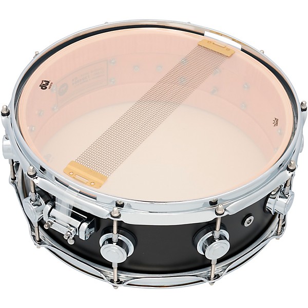 DW Collectors Series SSC Satin Oil Snare With Chrome Hardware 14 x 5 in. Satin Oil Ebony