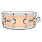 DW Collectors Series SSC Satin Oil Snare With Chrome Hardware 14 x 5 in. Satin Oil Natural thumbnail