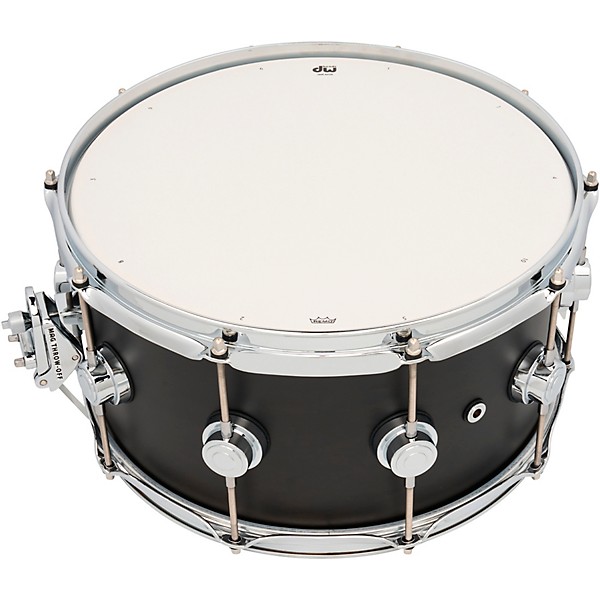 DW Collectors Series SSC Satin Oil Snare With Chrome Hardware 14 x 7 in. Satin Oil Ebony