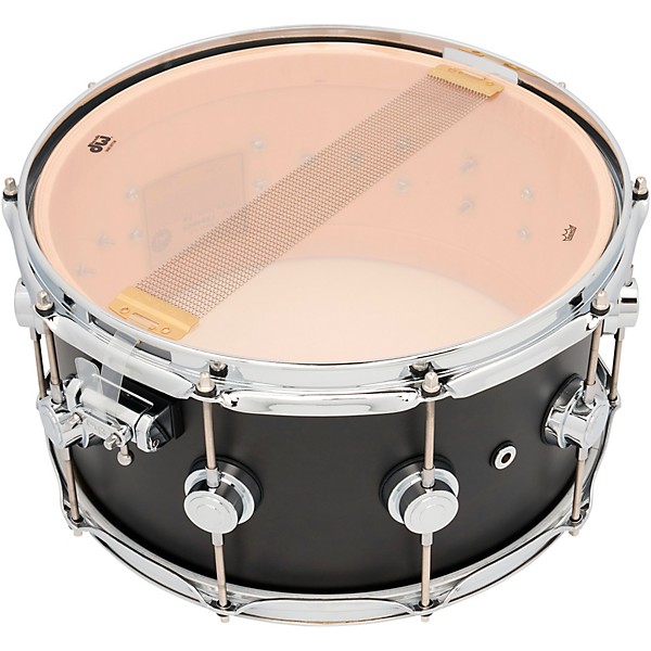 DW Collectors Series SSC Satin Oil Snare With Chrome Hardware 14 x 7 in. Satin Oil Ebony