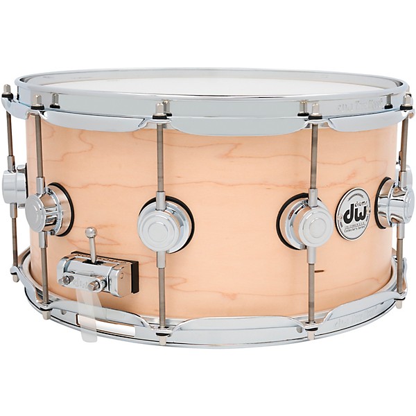 DW Collectors Series SSC Satin Oil Snare With Chrome Hardware 14 x 7 in. Satin Oil Natural