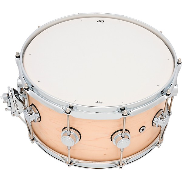 DW Collectors Series SSC Satin Oil Snare With Chrome Hardware 14 x 7 in. Satin Oil Natural