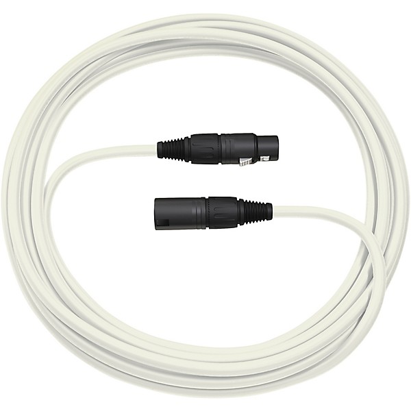 D'Addario Classic Pro Microphone Cable 20 ft. White