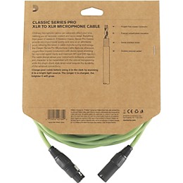 D'Addario Classic Pro Microphone Cable 20 ft. Glow