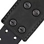 RICHTER Raw IV Nappa Guitar Strap Black