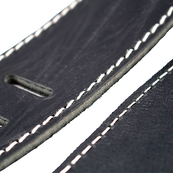 RICHTER Raw II Contour Guitar Strap Wrinkle Black