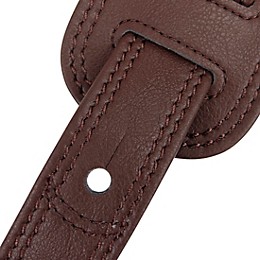 RICHTER Springbreak I Leatherette Guitar Strap Brown