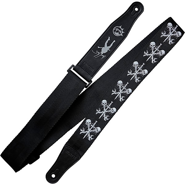RICHTER Michael Amott Signature Guitar Strap Black