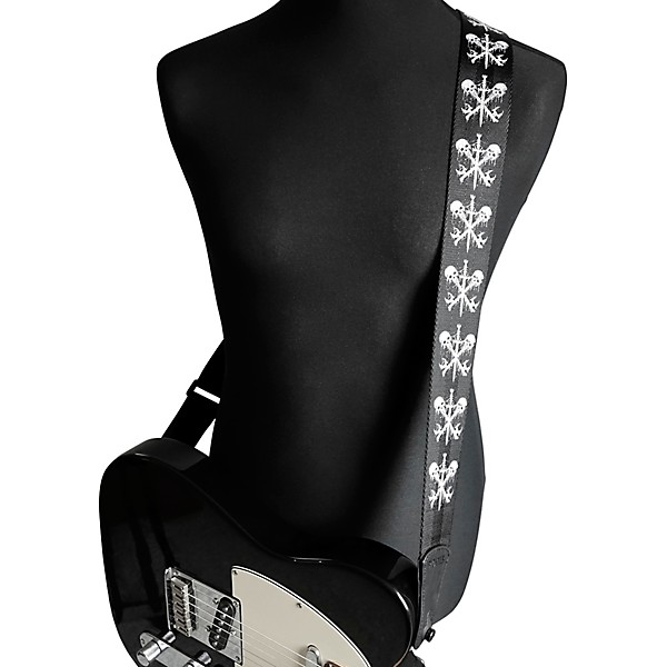 RICHTER Michael Amott Signature Guitar Strap Black