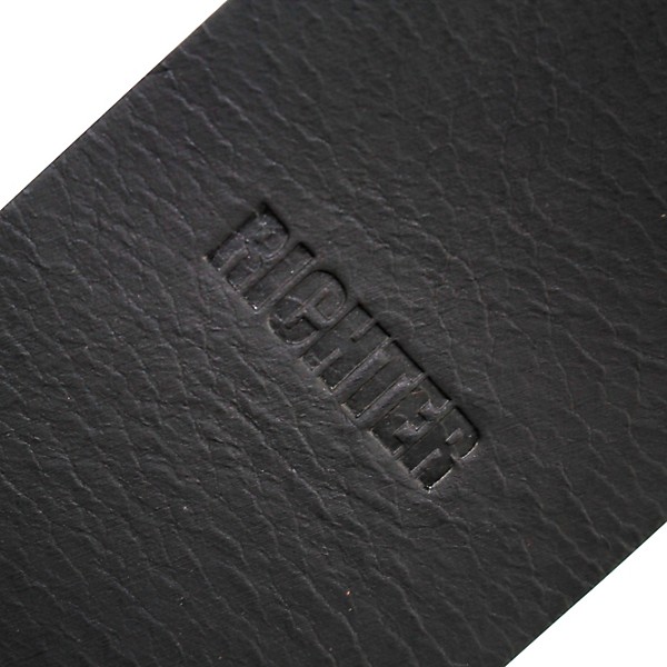 RICHTER Raw II Punch Guitar Strap Black