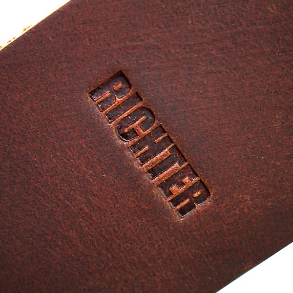 RICHTER Raw II Punch Guitar Strap Brown