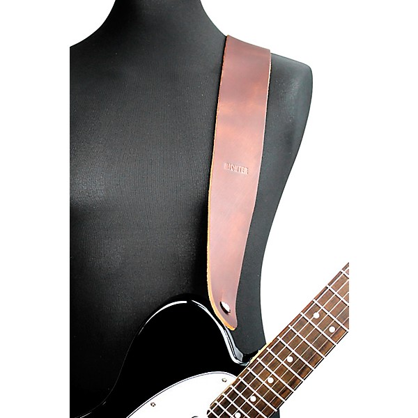 RICHTER Raw II Punch Guitar Strap Brown