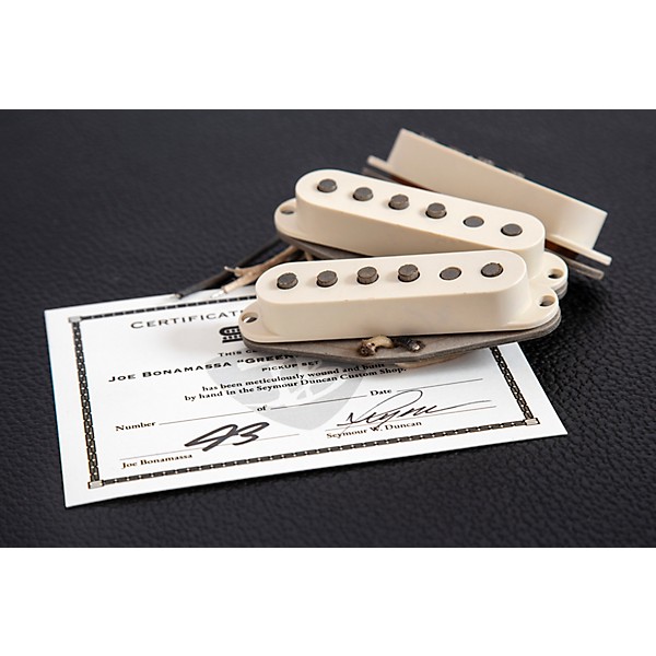 Seymour Duncan Bonamassa 64 Greenburst Strat Limited Edition Pickup Cream Set