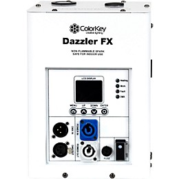 ColorKey Dazzler FX MKII 2-Pack Bundle w/ Road Case White