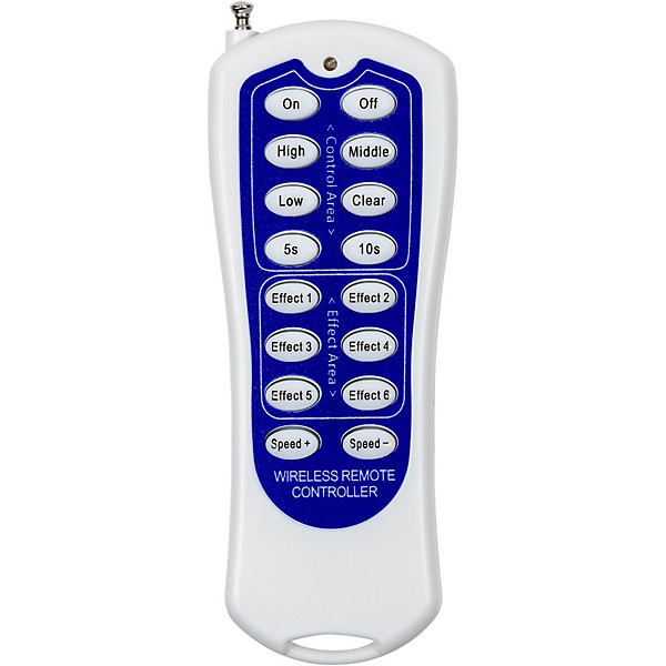 ColorKey Dazzler FX MKII 2-Pack Bundle w/ Road Case White