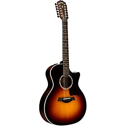 Taylor 454ce 12-String Grand Auditorium Acoustic-Electric Guitar Tobacco Sunburst