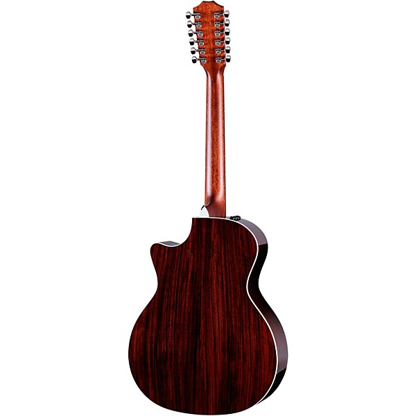 Taylor 454ce 12-String Grand Auditorium Acoustic-Electric Guitar Tobacco Sunburst