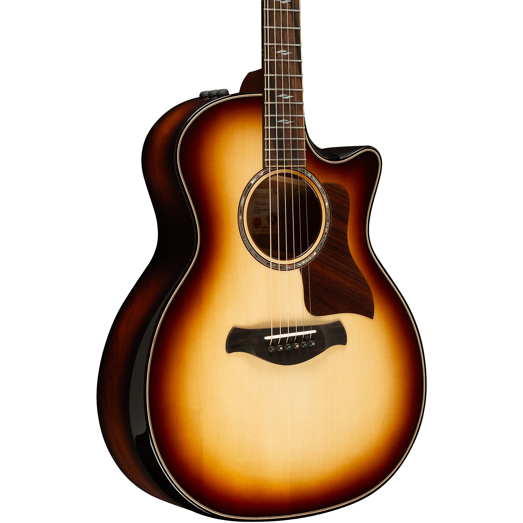 Taylor 814ce Adirondack Grand Auditorium Guitar -Shaded Edge Burst