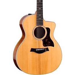 Taylor 214ce-K DLX Grand Auditorium Acoustic-Electric Guitar - Natural