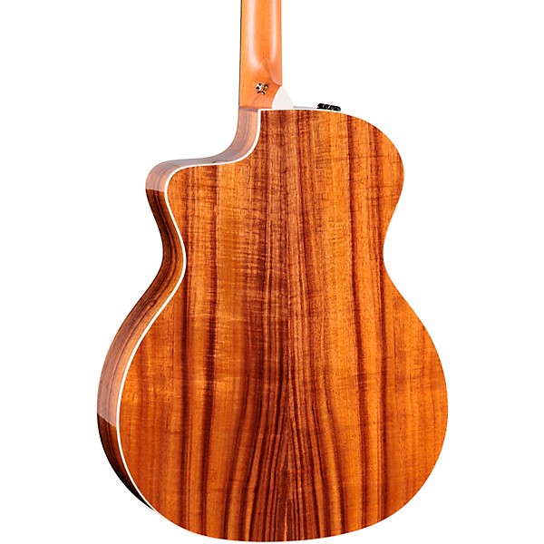 Taylor 214ce-K DLX Grand Auditorium Acoustic-Electric Guitar - Natural