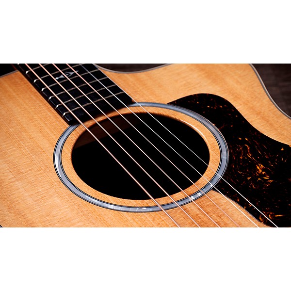 Taylor 214ce-K DLX Grand Auditorium Acoustic-Electric Guitar - Natural