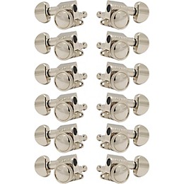 GROVER Mid-Size Roto-Grip Locking Rotomatics 505 Series Tuning Machines Nickel 6+6