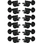 GROVER Mid-Size Rotomatics 205-18 Series Tuning Machines Black Chrome 6+6 thumbnail