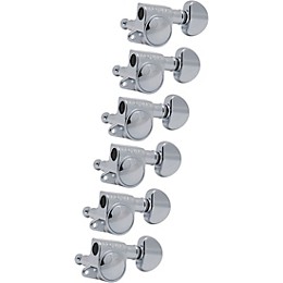 GROVER Mid-Size Rotomatics 205-18 Series Tuning Machines Chrome 6-in-line