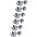 GROVER Mid-Size Rotomatics 205-18 Series Tuning ... GROVER Mid-Size Rotomatics 205-18 Series Tuning Machines Chrome 6-in-line