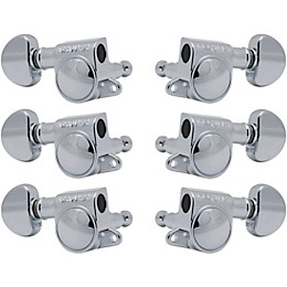 GROVER Mid-Size Rotomatics 205-18 Series Tuning Machines Chrome 3+3