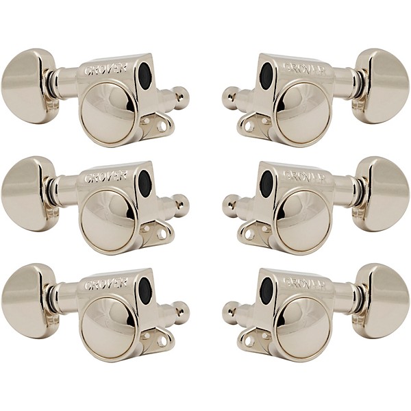 GROVER Mid-Size Rotomatics 205-18 Series Tuning Machines Nickel 3+3