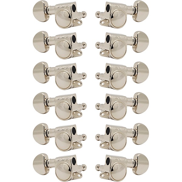 GROVER Mid-Size Rotomatics 205-18 Series Tuning Machines Nickel 6+6