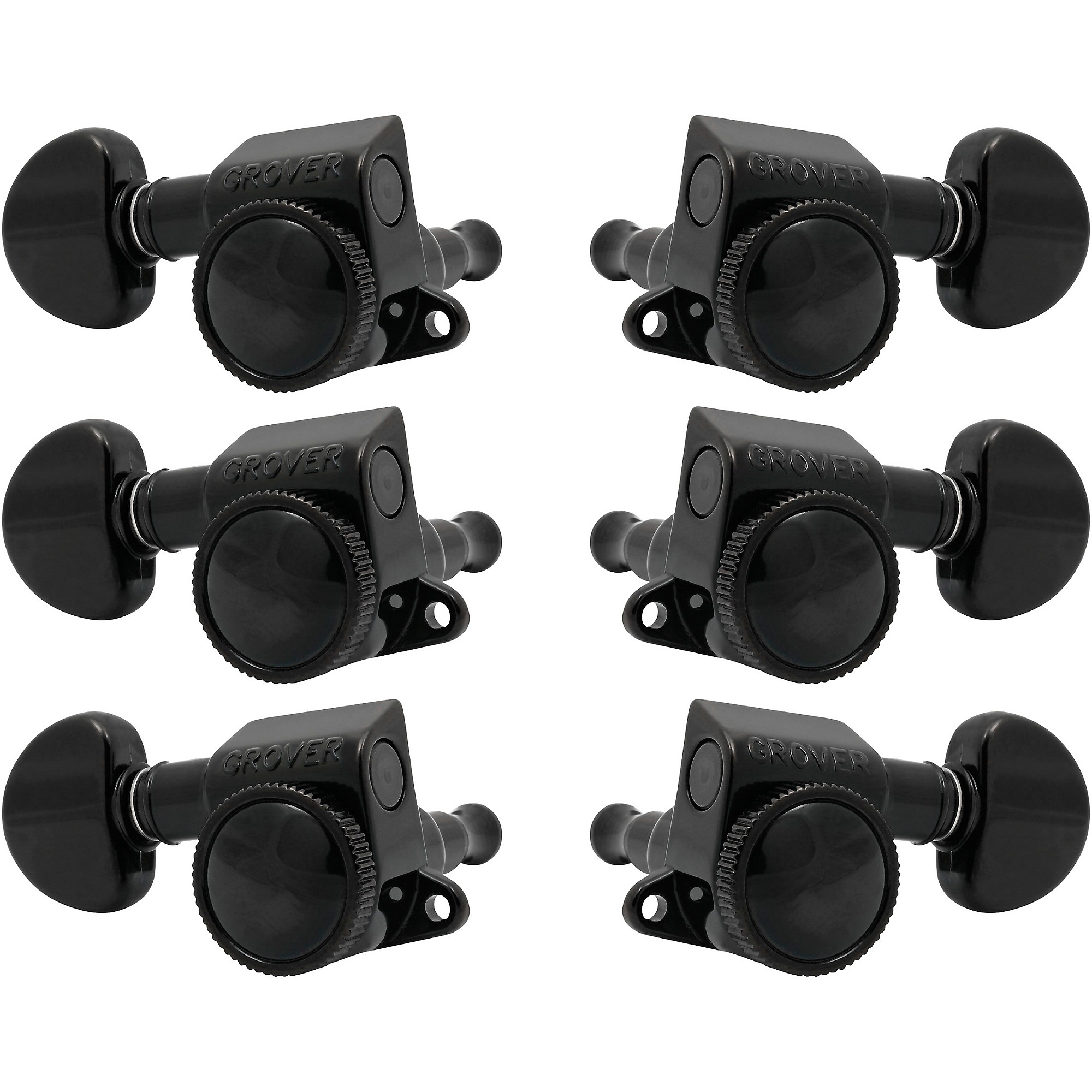 ギター ALLPARTS Grover Chrome Locking Tuners TK-7935 GROVER® 502 SERIES 3X3 LOCKING TUNERS
