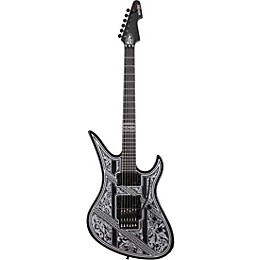Schecter Guitar Research Avenger FR Przym Palladium Electric Guitar Gloss Black