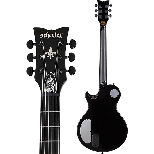 Schecter Guitar Research Solo-II Przym Palladium Electric Guitar Gloss Black