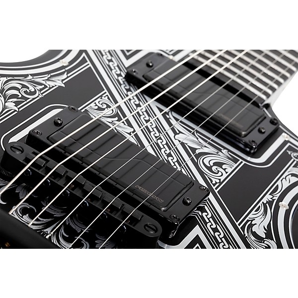 Schecter Guitar Research Solo-II Przym Palladium Electric Guitar Gloss Black